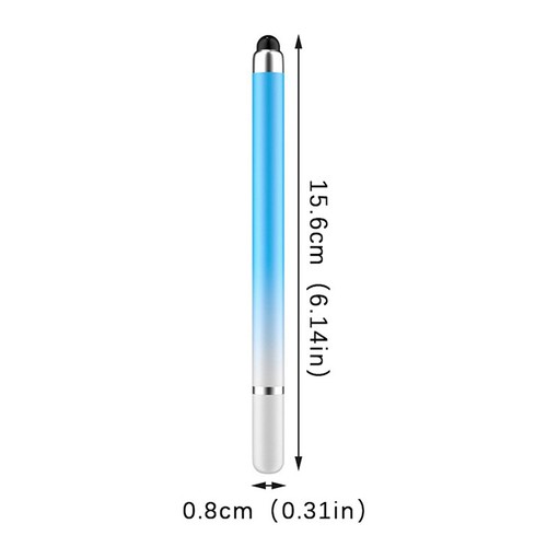 2 In 1 Stylus Pen For Cellphone Tablet Capacitive Touch Pencil Drawing Pencil - Picture 3 of 17