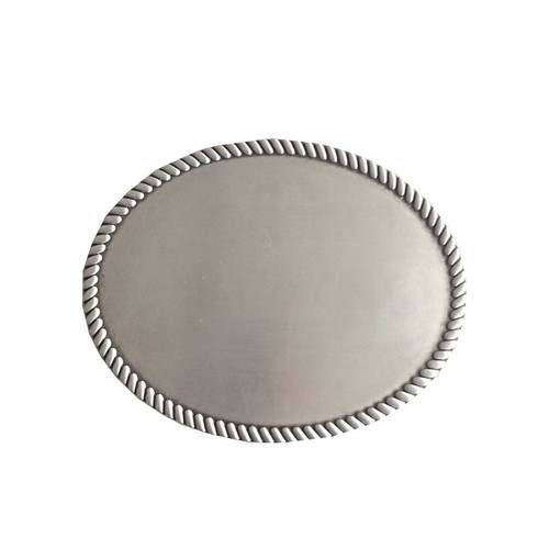 Hebilla de cinturón en blanco ovalada estilo occidental también stock en EE. UU. - Imagen 9 de 9