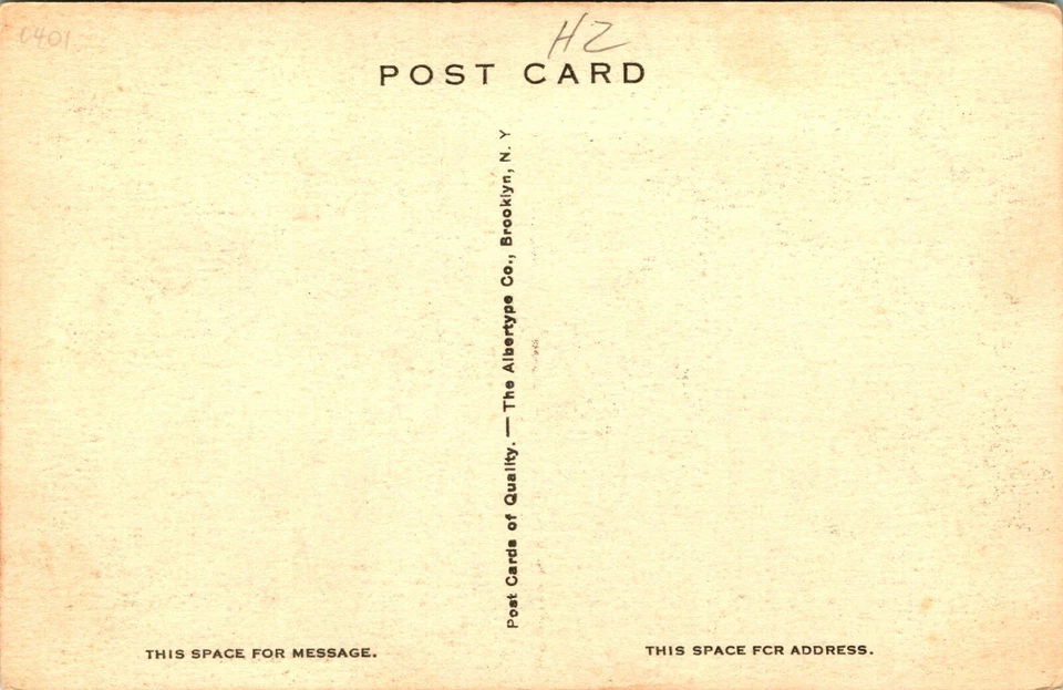 Postal Albertype Winslow Arkansas AR Summer Cottage of DC Campbell Of TX M13 Foto 2 de 2