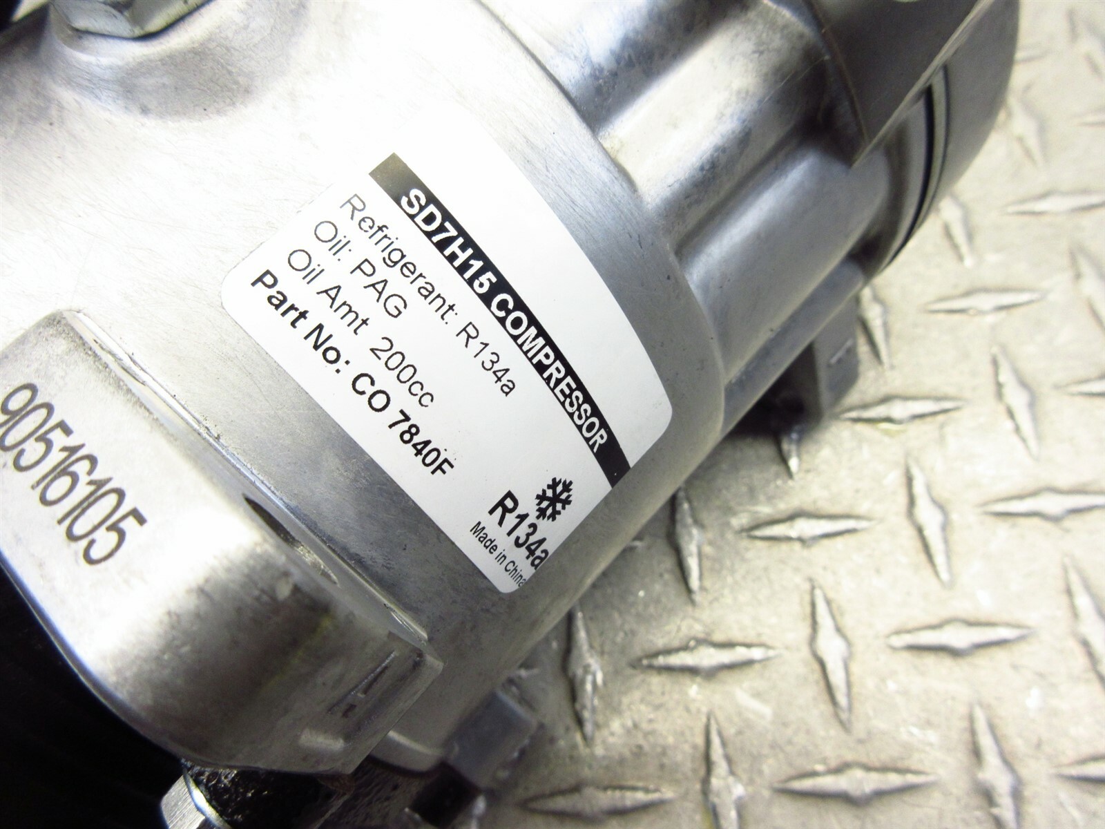 1995 Ferrari 355 F355 348 Motronic 2.7 Ac Compressor Motor 157355 ORIGINAL