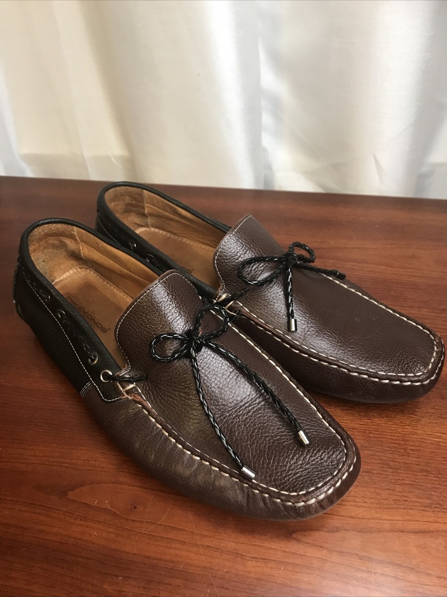 Mike Konos Driving Shoes Mens Leather Black/Brown Brazilian  display picture 3