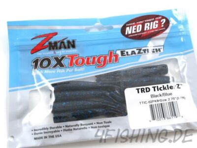 Z-MAN TRD TICKLERZ 2,75'' in BLACK / BLUE
