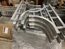 Cablofil "T" Ladder Cable Tray LD-4A-HT12-06 - 36"L x 6"W x 4"H , 12" Radius