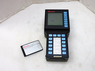 STARRETT 772B DATA COLLECTOR NO POWER ADAPTER CABLE DAMAGED SCREEN