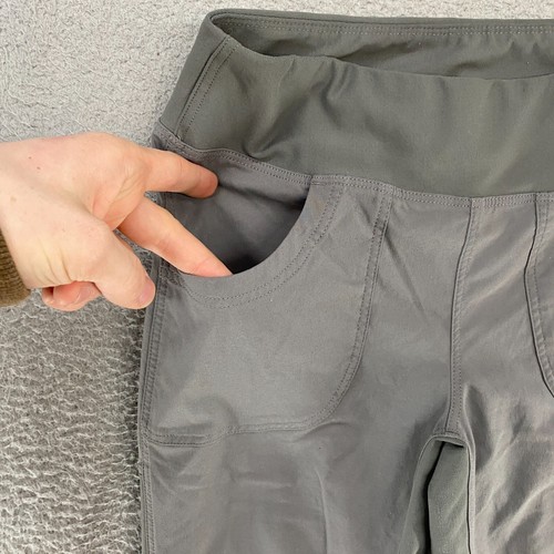 REI Hiking Pants Girls Large 14-16 Mountainmaker Tights Gray Outdoors Stretchy - Picture 4 of 14