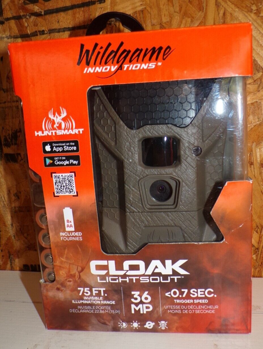 Wildgame Innovations WGI-WRTH2LO V2 36MP Cloak Lightsout Trail