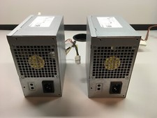Lot Of 2  - Dell 265W DPN: GVY79 053N4 061J2N 056DXG 057KJR Power Supply