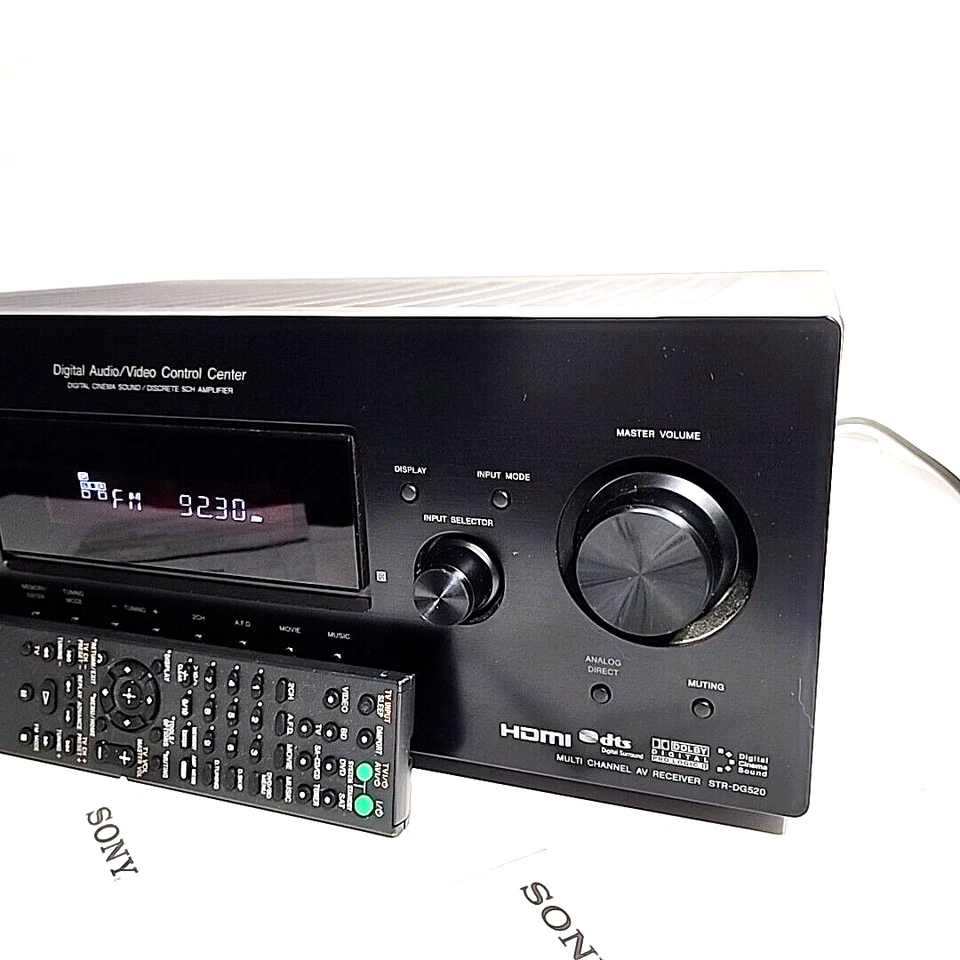 Sony STR-DG520 Digital 5.1 HiFi Receiver Bundle | Remote Included | Tested - Image 4 of 4