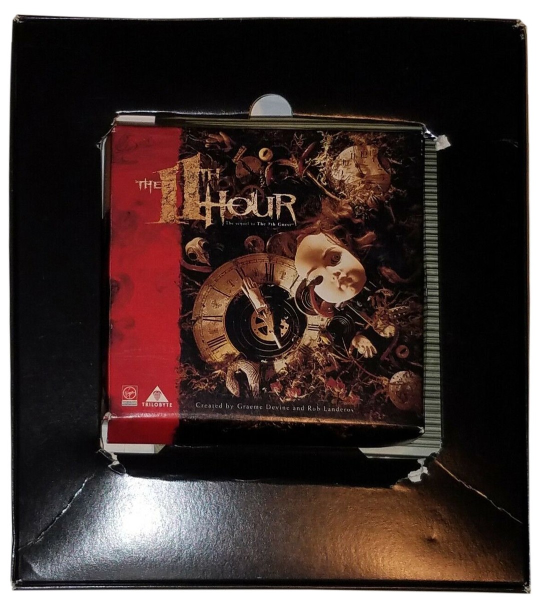 The 11th Hour Sequel to 7th Guest Windows 1995 PC Puzzle Game Box