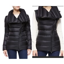 Mackage Calla Leather-trim Down Coat 