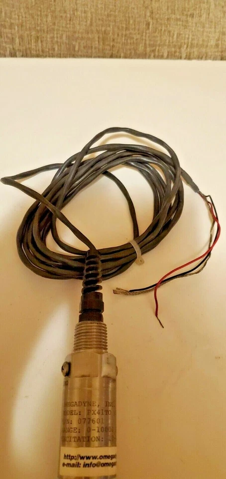 Omegadyne PX41TO (TH-LVA) Pressure Transducer 0-10K PSI - Image 4 of 4