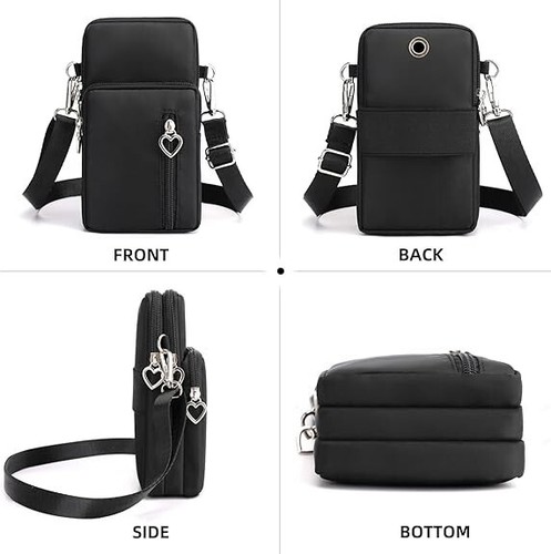 JANKS Small Crossbody Bags for Women Mini Cell Phone Purses with Crossbody Strap - Picture 5 of 6