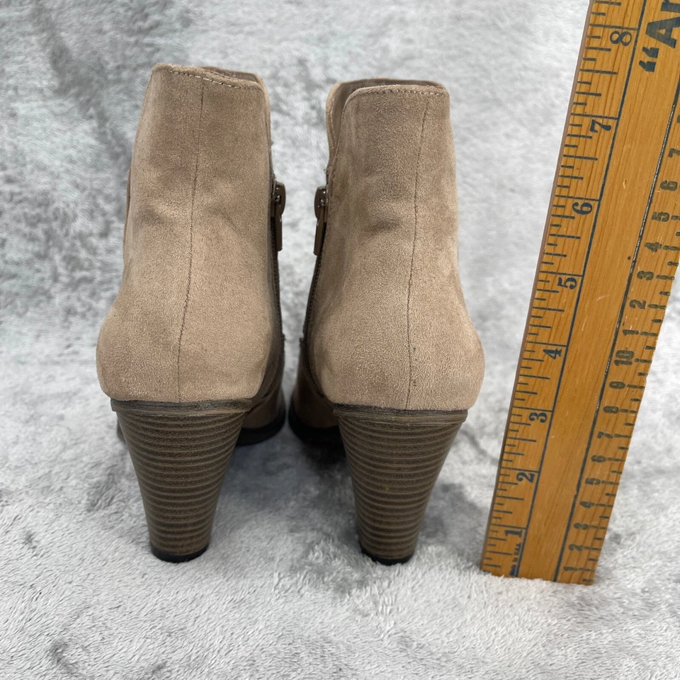 Botines MIA Bordados Festival Occidental Boho Floral Tacón Melrose 6M Foto 4 de 4