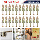 50Pcs Self Drilling Drywall Anchors Screws Self-Drilling Wall Anchor Expansion