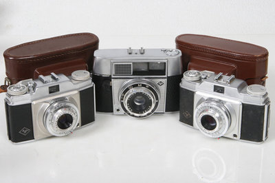 Agfa Silette and Optima -  3 Cameras