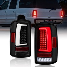 Pair For 2000-06 Chevy Suburban Tahoe Gmc Yukon Led Tube Tail Lights Lamp C Tube