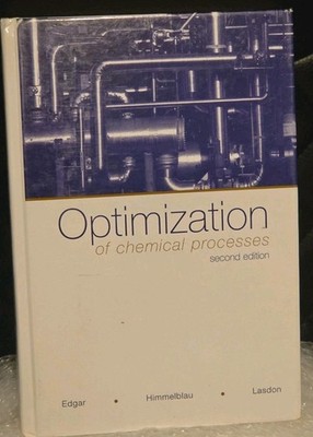 Optimization of Chemical Processes 2nd Edition - Hardcover - ISBN 0070393591