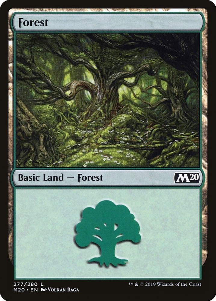 Forest - 277 - LP- Core Set 2020