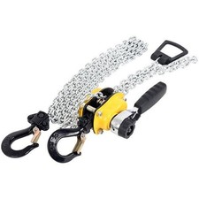 Lever Block 500kg 3m Manual Chain Hoist Brake 360� Hook Safety Latch