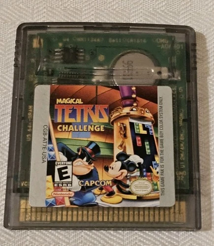Magical Tetris Challenge (Nintendo Game Boy Color, 1998) GBC Authentic Cart Only
