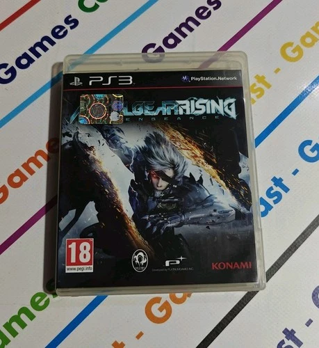 METAL GEAR SOLID RISING REVENGEANCE PS3 COMPLETE PAL ITALIAN MINT