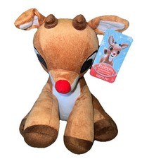 RUDOLPH The Red-Nosed Reindeer LARGE 14 Inch RUDOLPH Just Play Plush NEW 