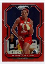2021 Panini Prizm WNBA Red Prizm /299 Monique Billings #5 03qw