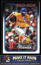 Masataka Yoshida 2024 Topps Series One #228 Boston Red Sox Rookie Cup