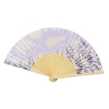 Hand Fans for Women Foldable Japan Import Folding Fan, 737 Lavender 