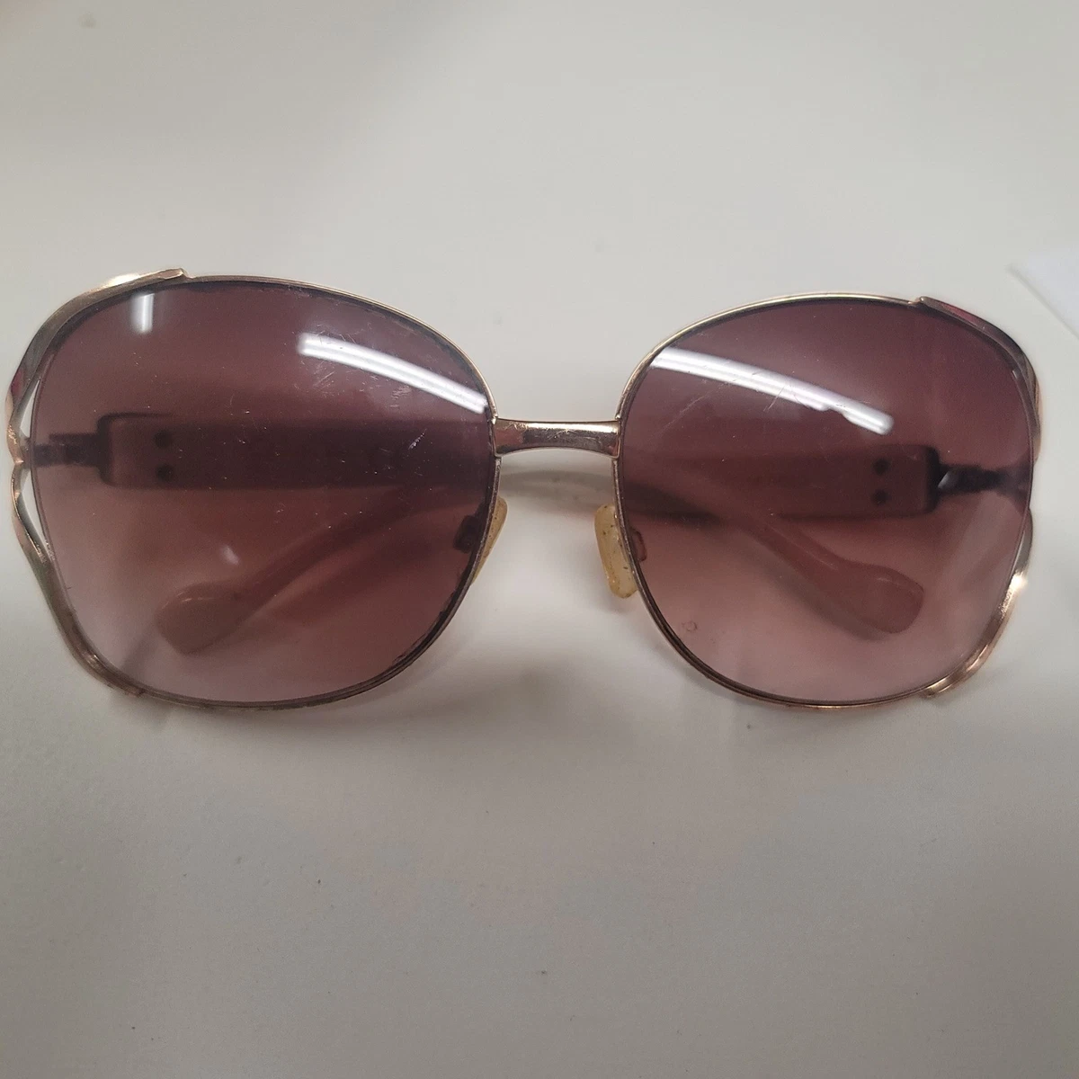 Jessica Simpson Gold Brown Sunglasses for Women for sale | eBay