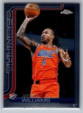 Jaylin Williams 2025-26 Topps Chrome #105 Oklahoma City Thunder