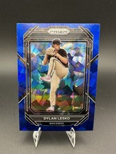 2023 Panini Prizm Dylan Lesko Blue Cracked Ice Prizm