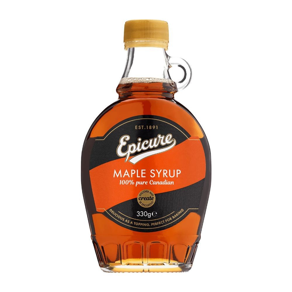 Epicure Maple Syrup 6x330g Natural Sweetener