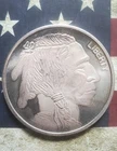 1 oz Silver Buffalo Head Round Variety Secondary Market .999 Fine "No Reserve"