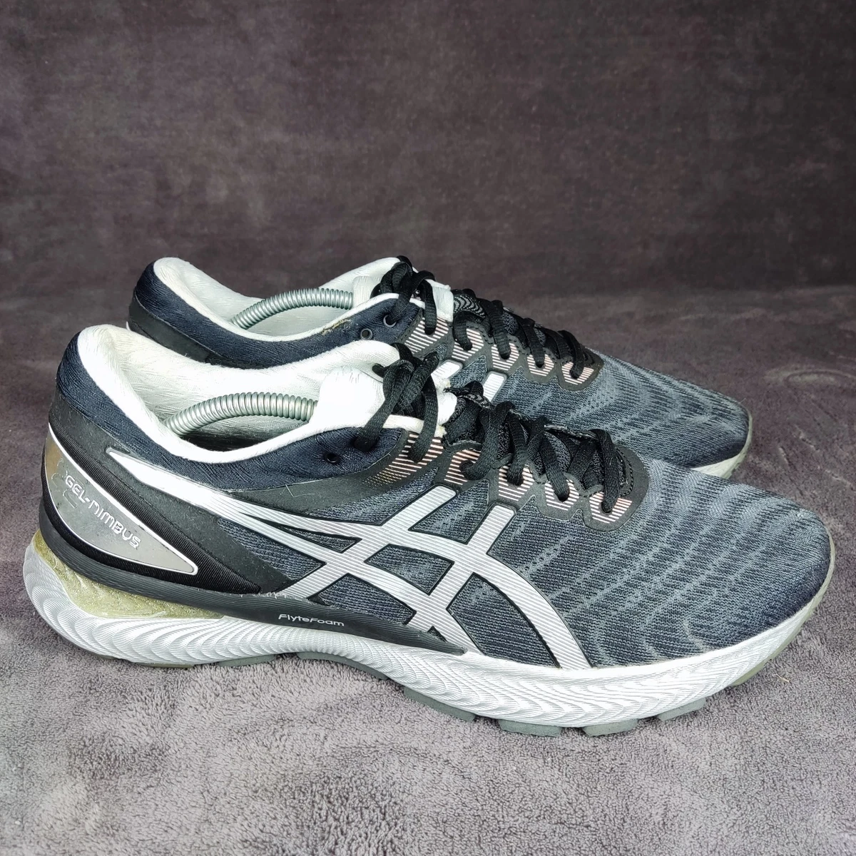 ASICS Gel Nimbus 22 Black | eBay