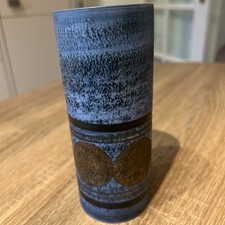 Troika Vase  Small cylindrical 16cm with Abstract pattern