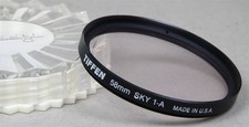 58mm Screw-In Filter TIFFEN SKY 1-A SKYLIGHT 1A Made in USA