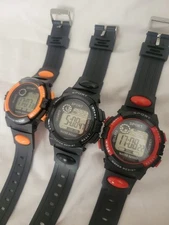 3 SETS OF Digital SPORT WATCH For Men & Women, WITH ALARM And BACK  LIGHT,...