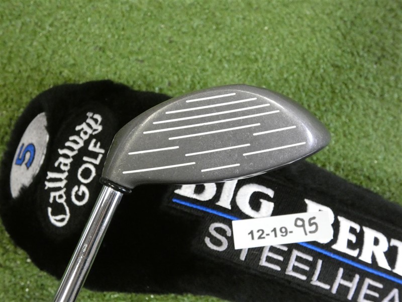Callaway Big Bertha Steelhead 5 Wood Memphis 10 98 Uniflex Steel w HC Excellent