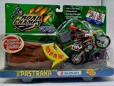 Road Champs MXS Travis Pastrana Freestyle Suzuki Series 2 Click 'n' Grip