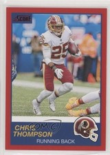 2019 Score Red Chris Thompson #198 0iz5