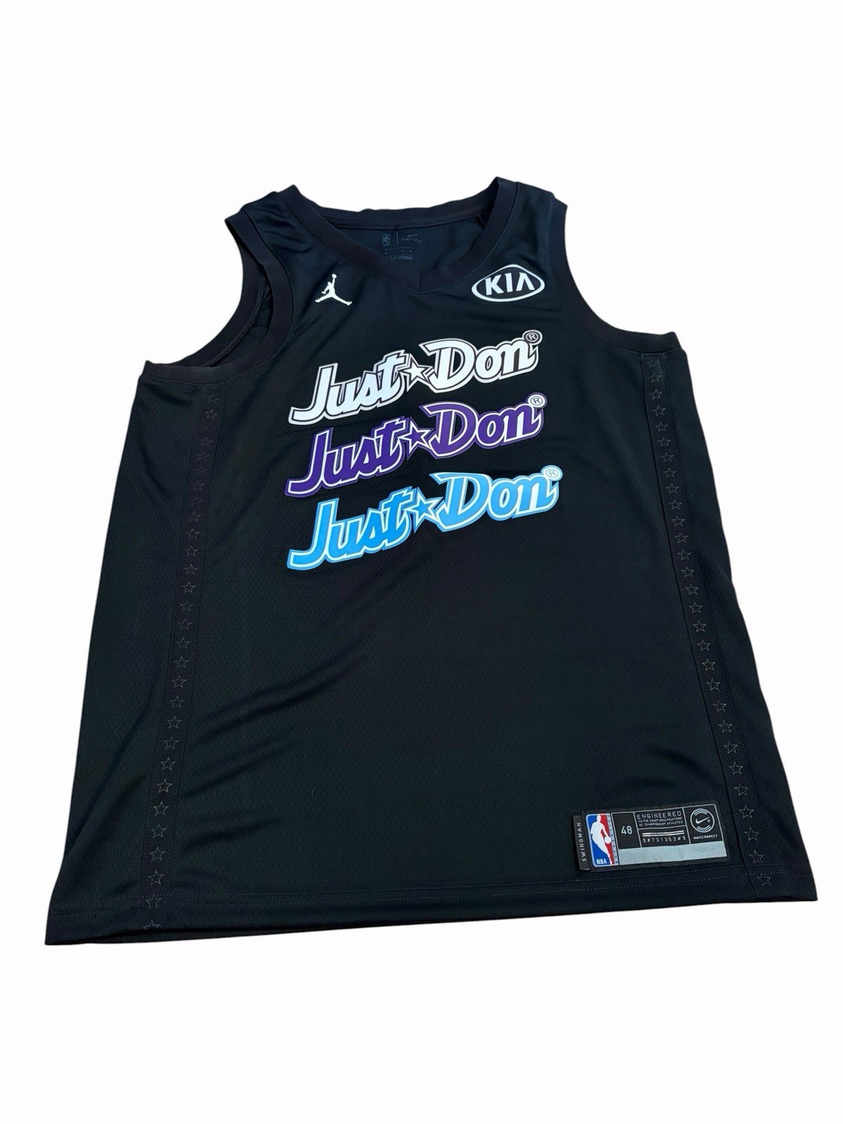 Jordan X NBA All Star X Just Don Basketball Jersey Me… - Gem