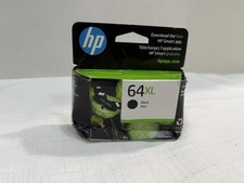 Genuine HP 64XL Black Original Ink Cartridge N9J92AN New Sealed