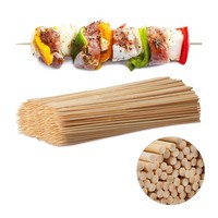 SchaschlikspießE Bambus GrillspießE Holz BambusstäBe 30 Cm HolzspießE Set