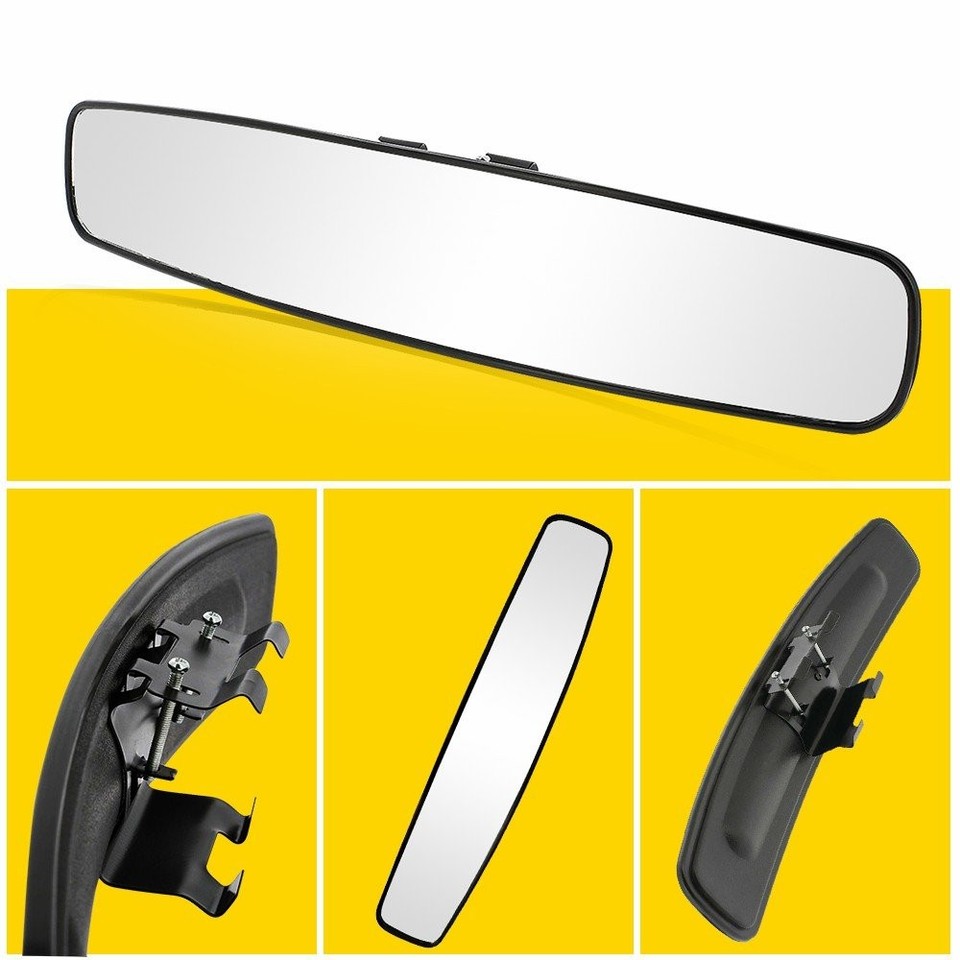 2x Universal Inner Inside Interior 17'' Rearview Rear View Mirror For ...
