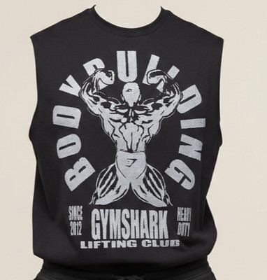 Gymshark Lifting Club Flex Tank Black  Größe XL  Oversized Fit