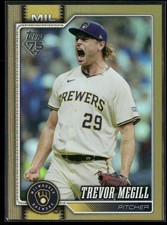 2026 Topps - Trevor Megill Gold Rainbow Foil /50 #141 Brewers