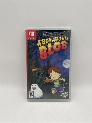 A Boy and His Blob (Nintendo Switch) Limited Run Brand New / Sealed Damaged