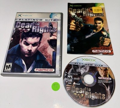 Dead to Rights (Xbox, 2002) Complete Tested Working 9Z