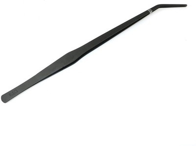 RLECS 15 inch Aquarium Tweezers Non-Slip Stainless Steel Curved Tweezer with ...